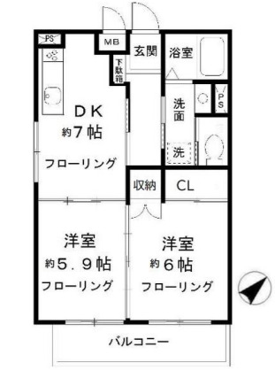 ファインクレスト八千代台の間取り