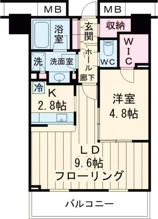 アウルタワーの間取り