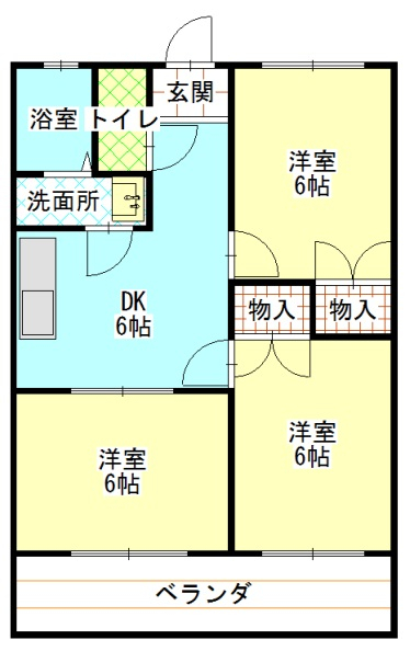 ニューサンシャイン高柳の間取り