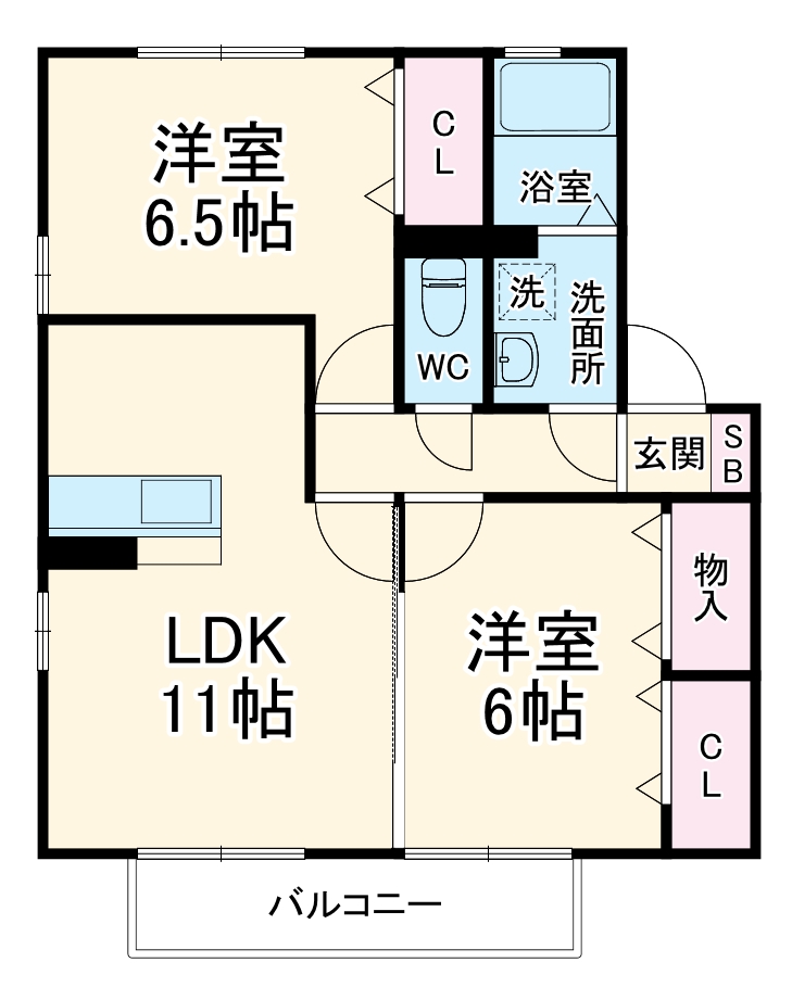 ルミエールの間取り