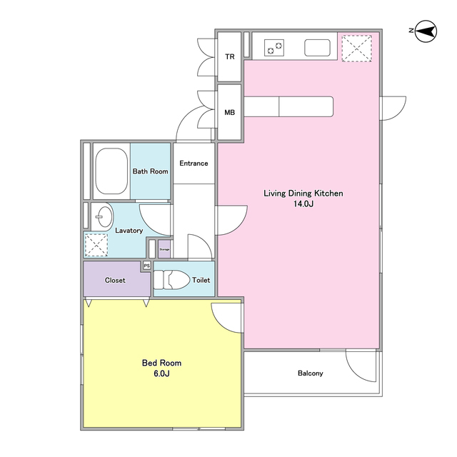 LAPiS三鷹の間取り