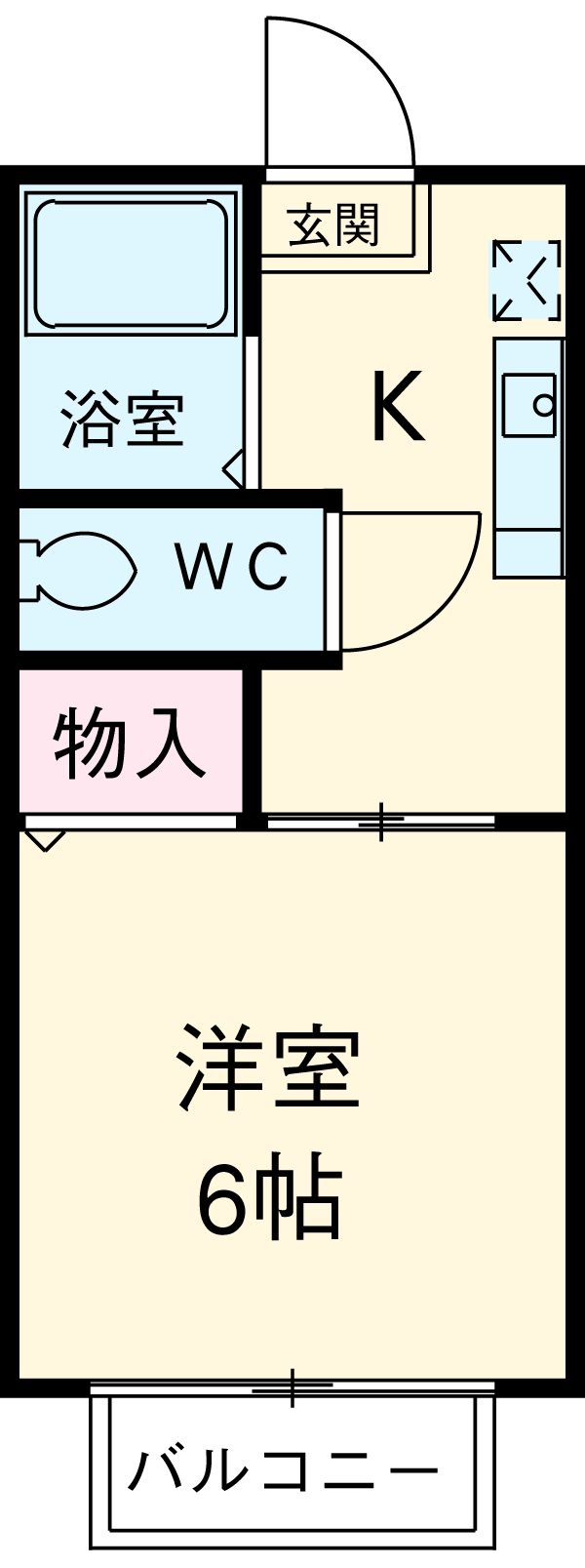永和ハイムの間取り