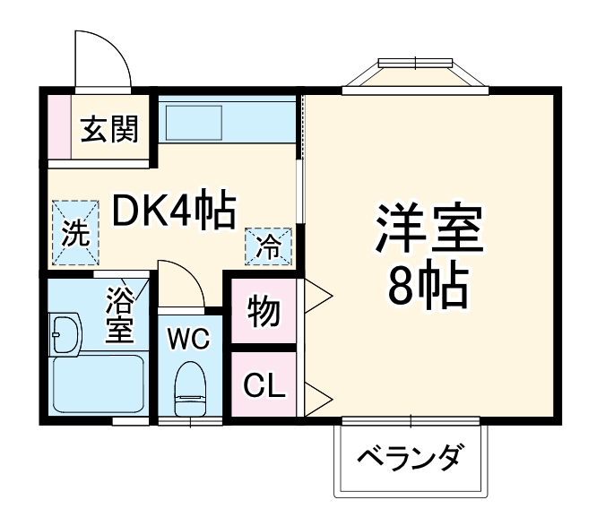ウェルシーハイツの間取り
