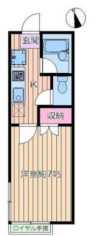 エーデンハイムの間取り