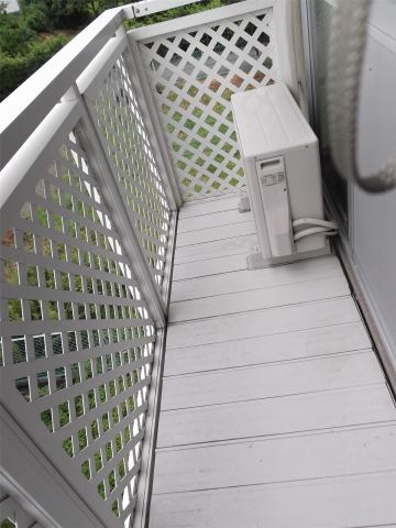 10/12 バルコニー