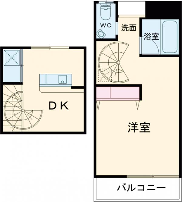 ラフィーネ城北公園の間取り