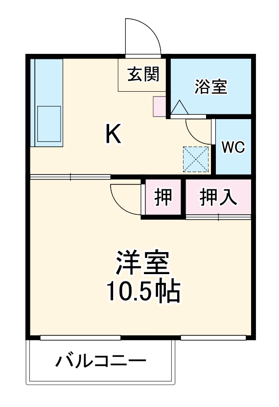 フォーブルはなの間取り