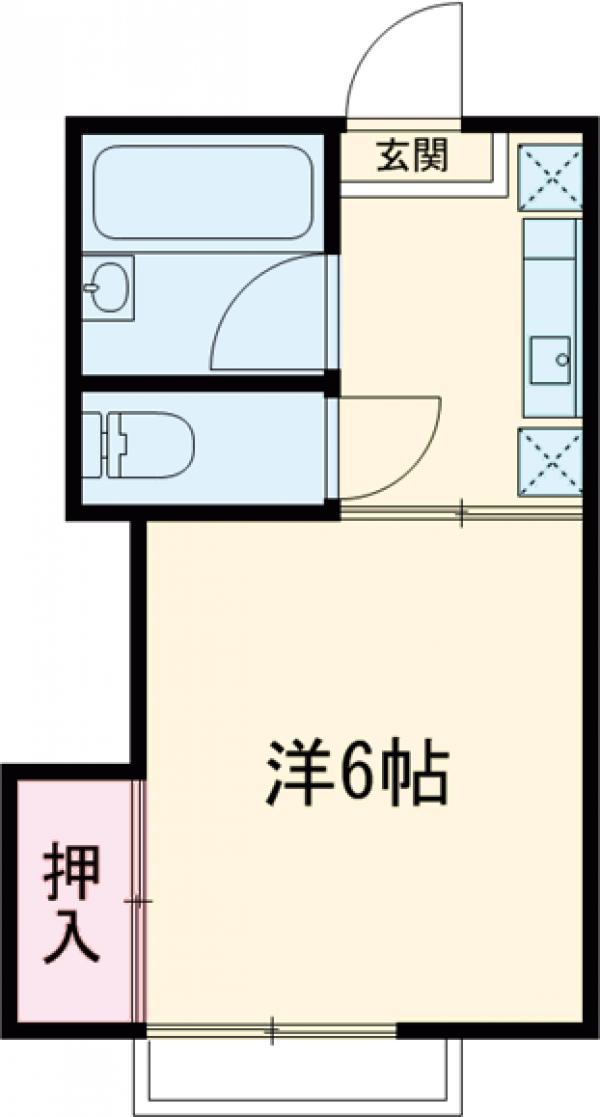 武蔵野ホームランドハイツの間取り