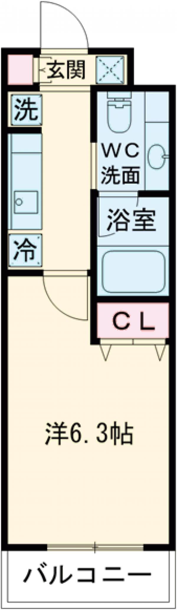 ファインライツ氷川台の間取り