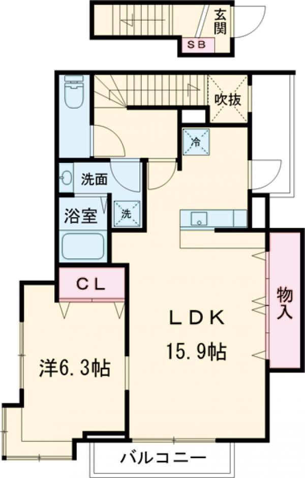 日比谷パティオの間取り