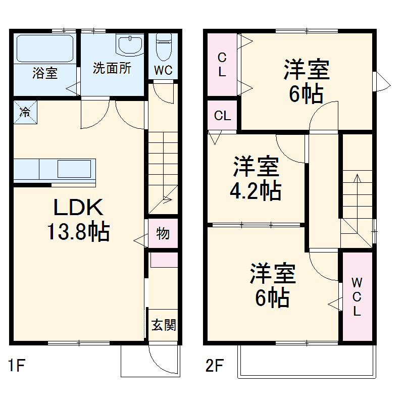 カンタービレAの間取り