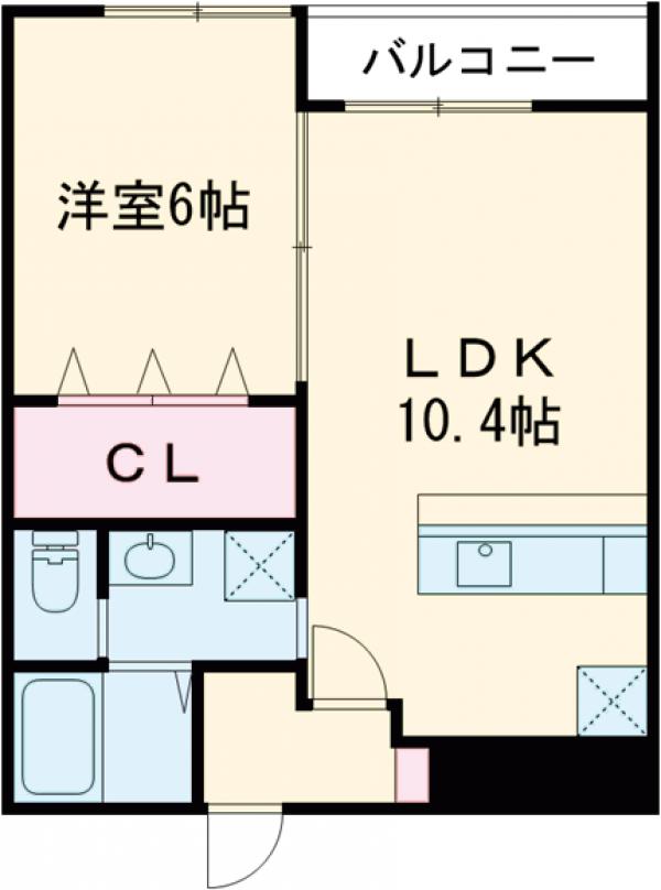アバカスKの間取り