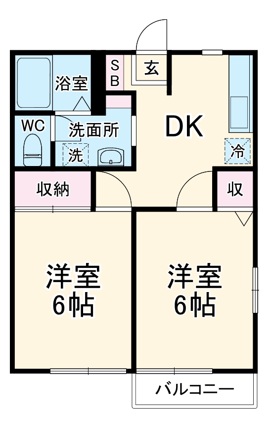 ウインベルコーラスの間取り