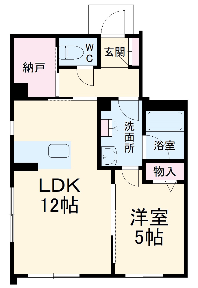 カーサ タイジュの間取り