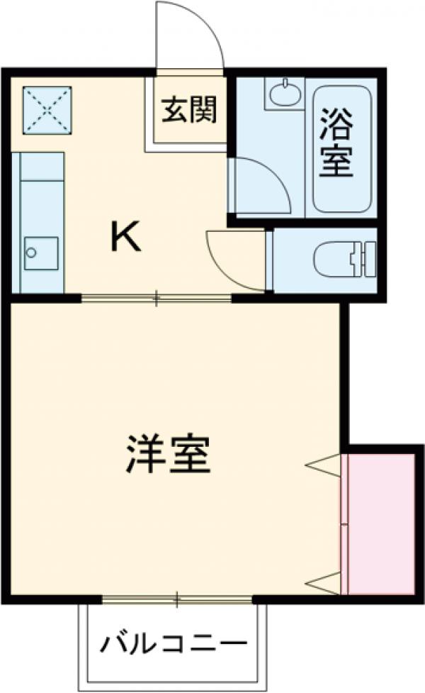 クレールハイツの間取り