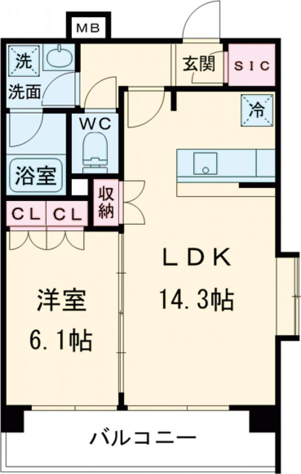 ラ・コルニーチェの間取り