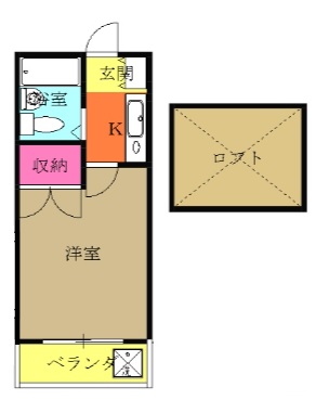 レオパレス八千代台第21の間取り