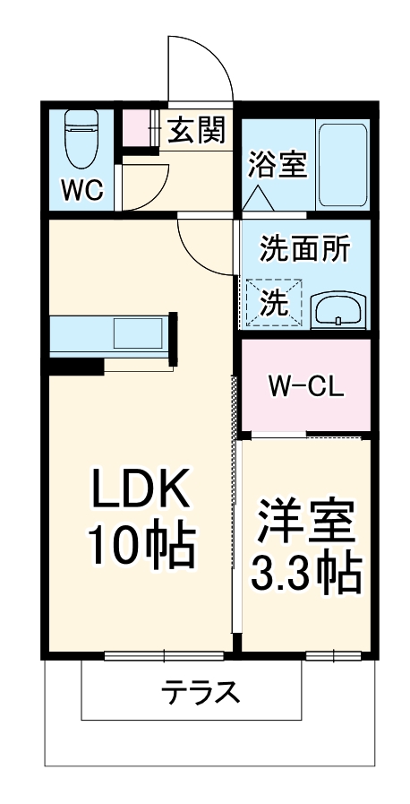 ボンメゾンの間取り