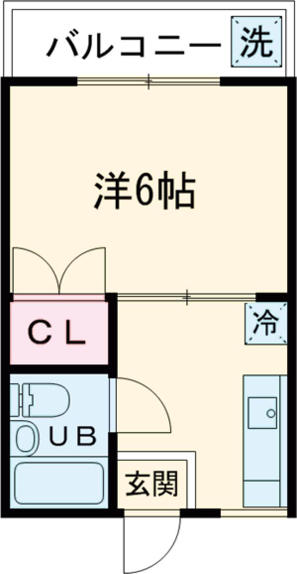 第2青山マンションの間取り