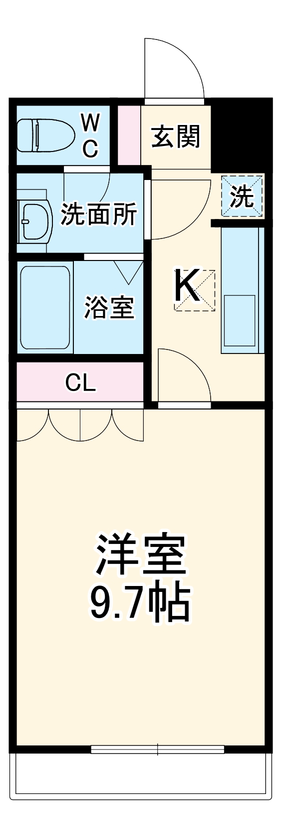 ルミナスハイムの間取り