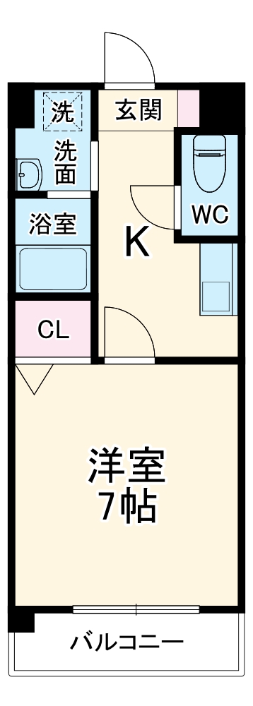 マ・メゾン小牧原 北館の間取り