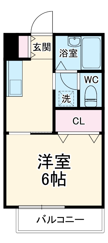 パル勝田台の間取り