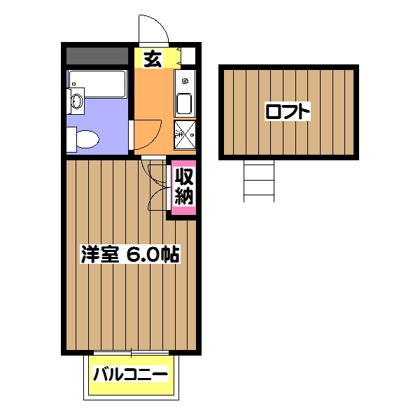 サンパレス勝田台3番館の間取り