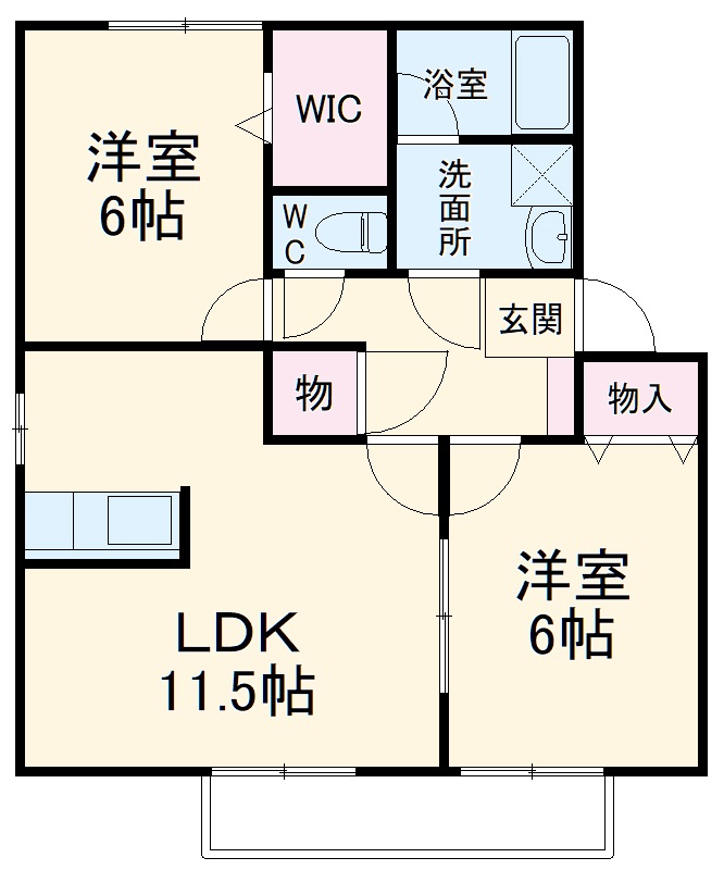 シャルマン林の間取り