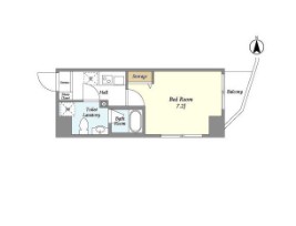 DeLCCS西池袋の間取り