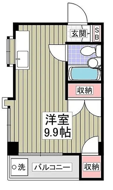 稲毛ベルハウスの間取り