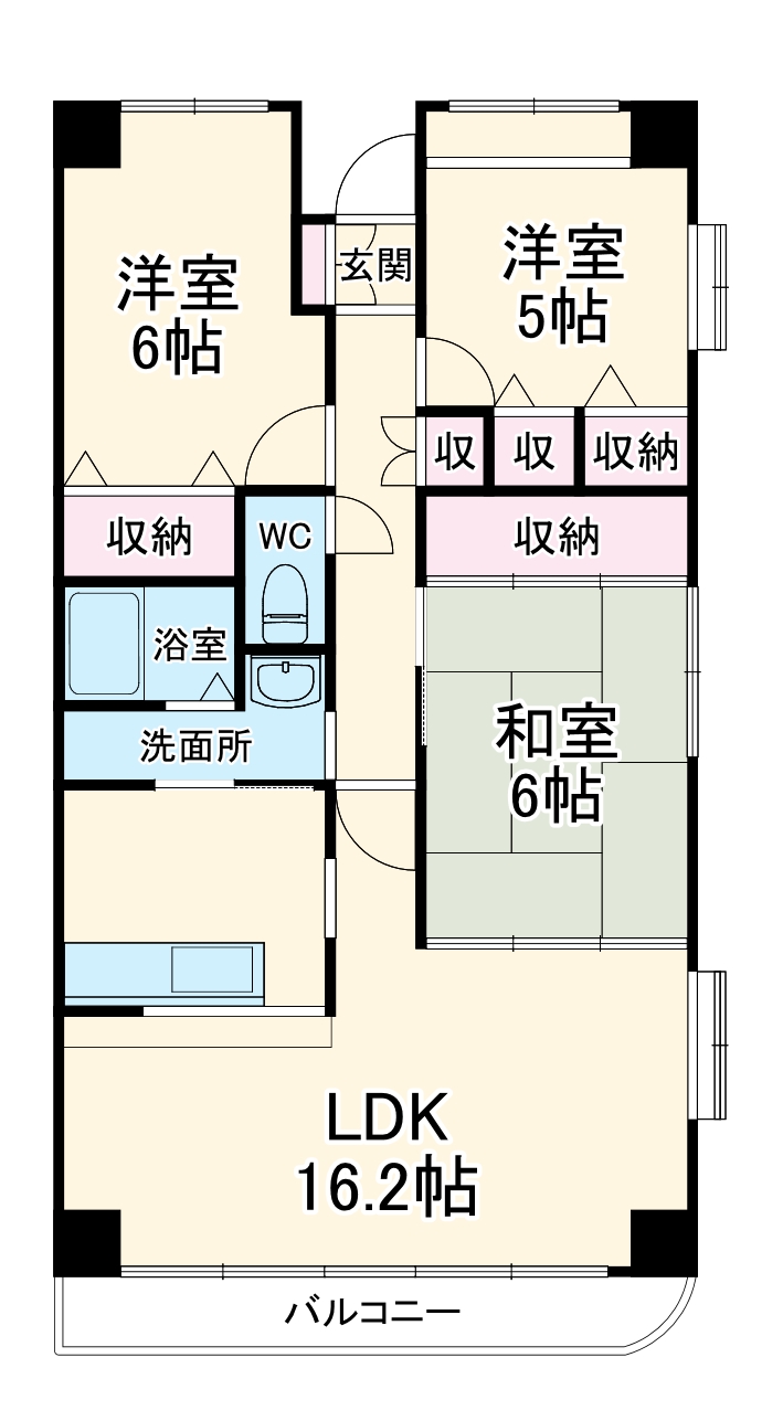 エクシード八千代中央の間取り