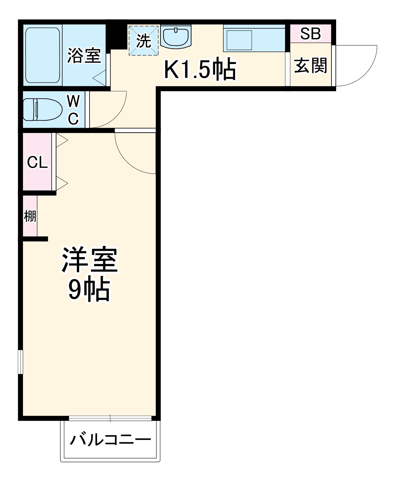 ナーセレ緑が丘の間取り