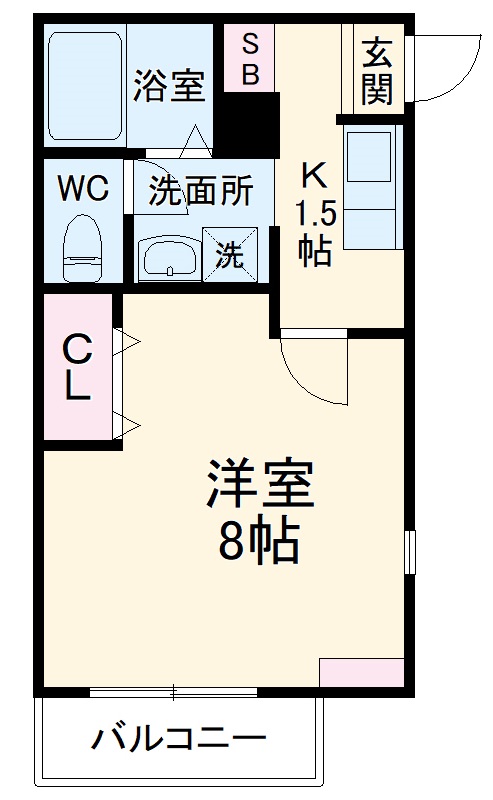 ナーセレ緑が丘の間取り