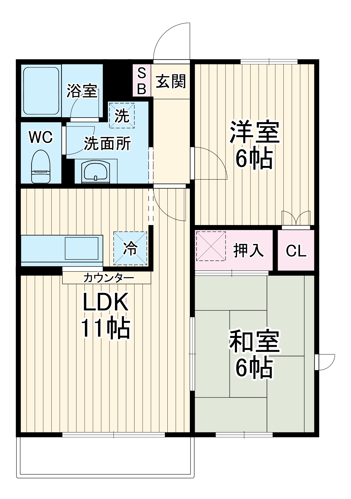 ヴィラ・デラエステの間取り