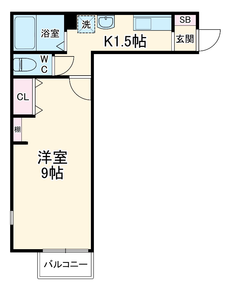 ナーセレ緑が丘の間取り