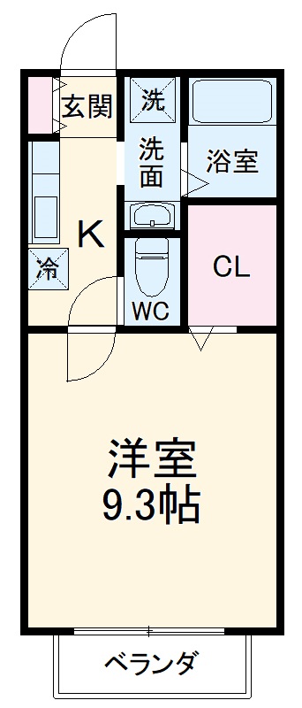 スクエア オーワダの間取り