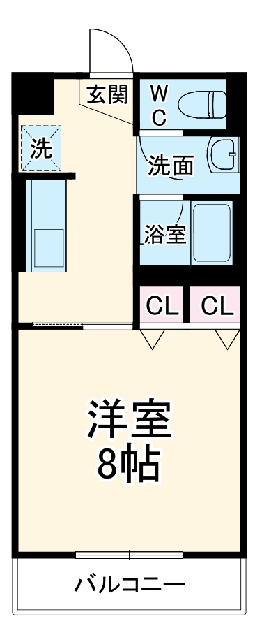 ヒルズ愛の間取り