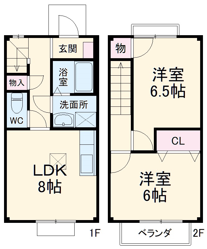 メゾンルミエールの間取り