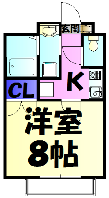 アムール Petitの間取り