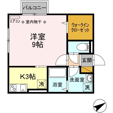 ビラ・モデルナの間取り