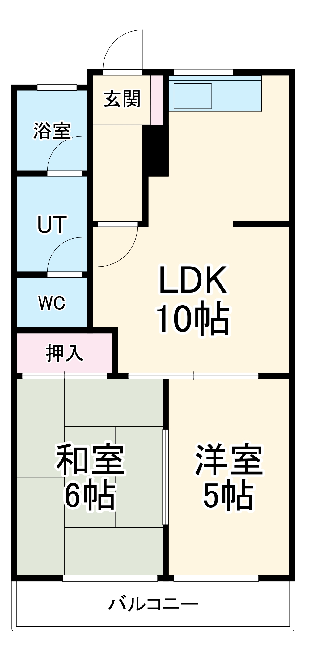 エクセレントパークの間取り