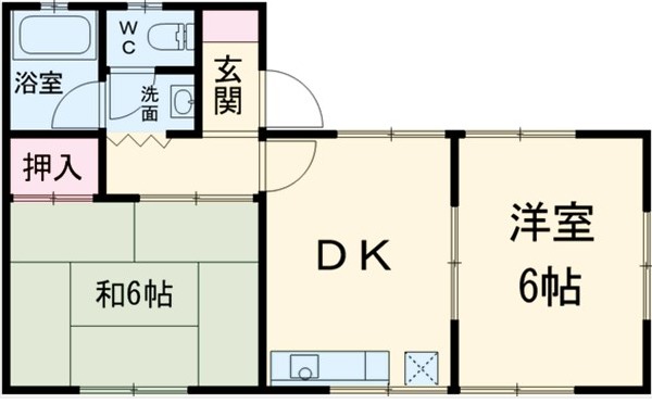 コーポS・Tの間取り