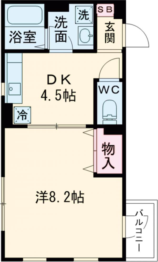 ベラクレスパの間取り