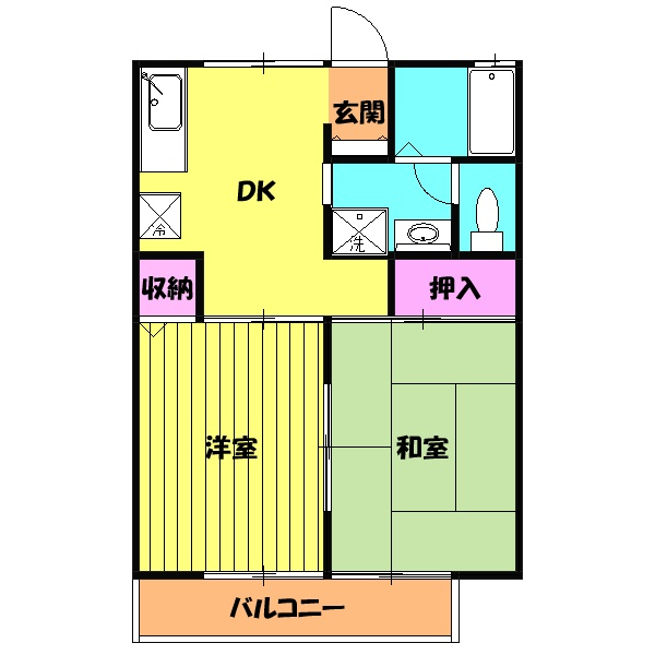 サニーガーデンの間取り