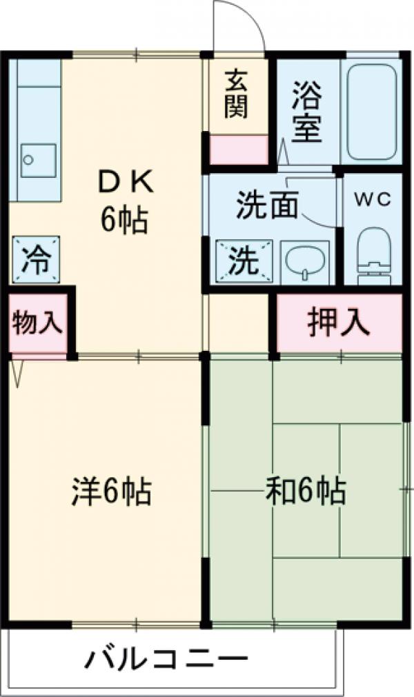 サニーガーデンの間取り