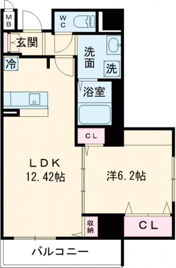 アレーズ南池袋の間取り