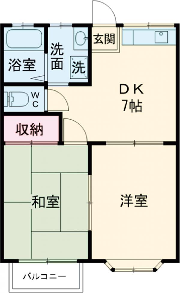 サンロリアンの間取り