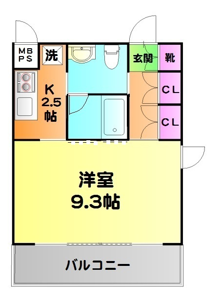 ノワールブランの間取り