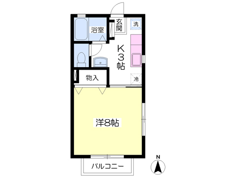 ハッピースマイルの間取り