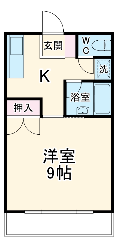 メゾンシゴーニュの間取り